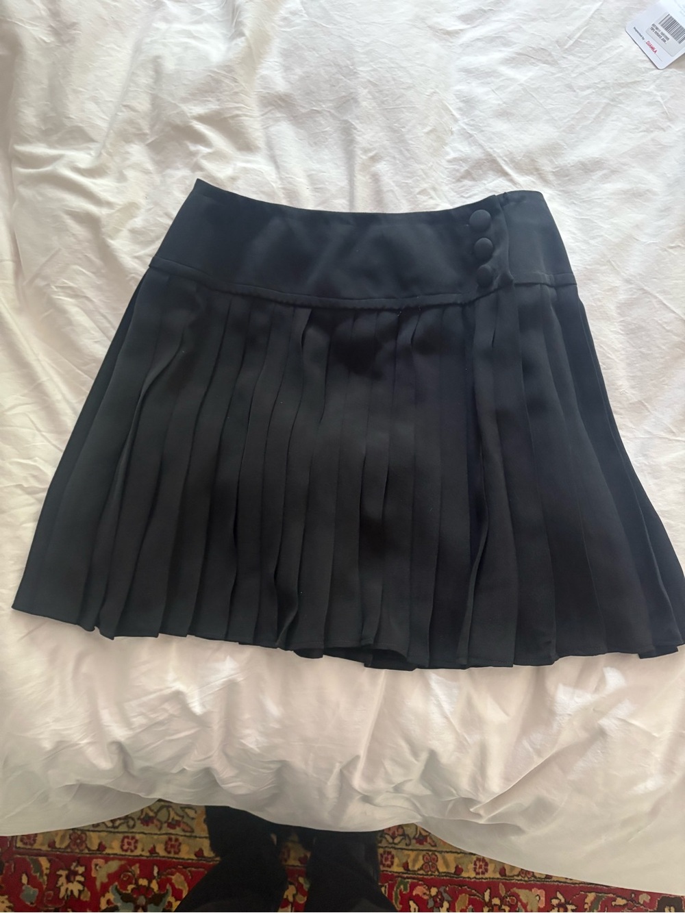 Vintage 80s silk skirt